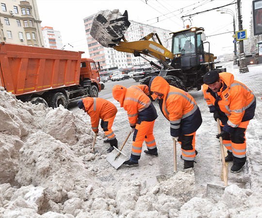 Уборка снега в Йошкар-Оле и  Республике Марий Эл