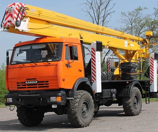 Аренда автовышки в Йошкар-Оле и  Республике Марий Эл